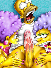 Horny simpson toons enjoying hard cocks and big dildos as well. tags: big boobs, insertion, cartoon porn.