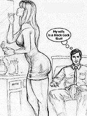 Sex hungry white cartoon girls trying their first butt sex with horny black dudes.