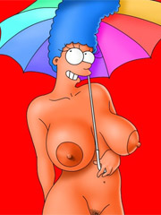 Toon xxx marge and her sister want a proper fuck right now.