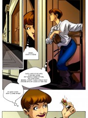 Dirty cartoon bitch fucking with a dude to steal a precious ring