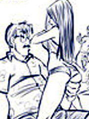 Julia is always ready to be banged by real pecker.